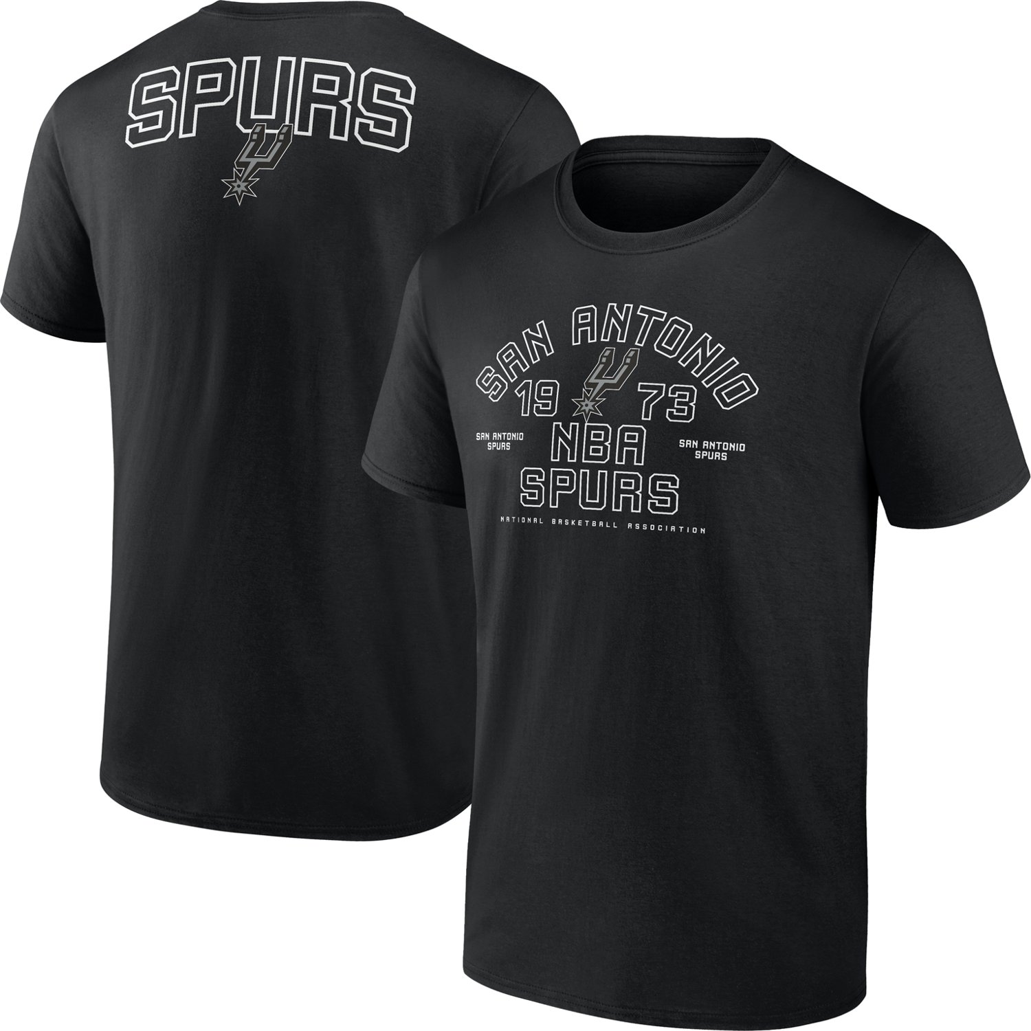 Fanatics Men's San Antonio Spurs Indomitable Drive Short Sleeve T-shirt - view number 3