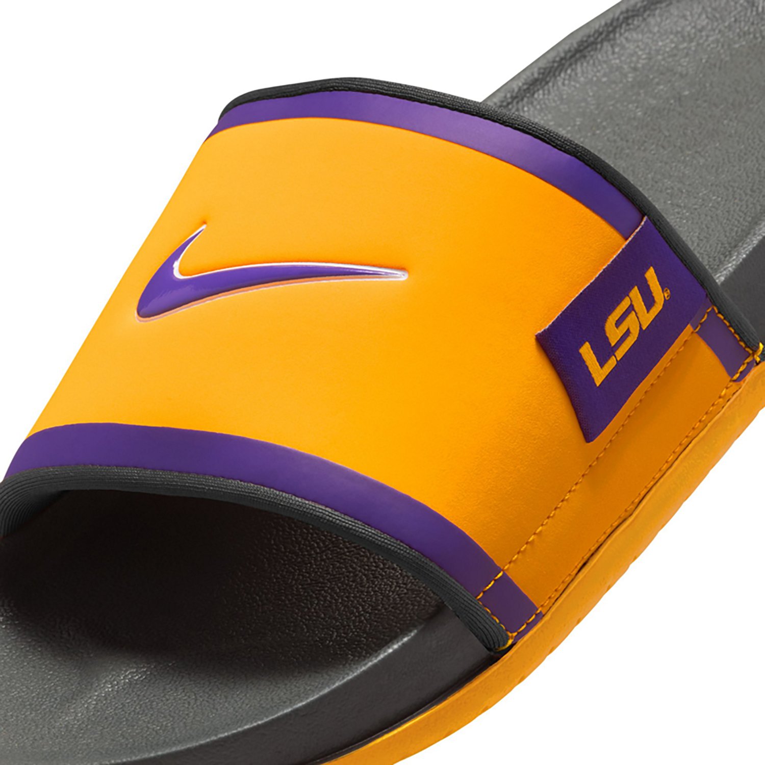 Nike Men's Louisiana State University Offcourt Slides                                                                            - view number 7