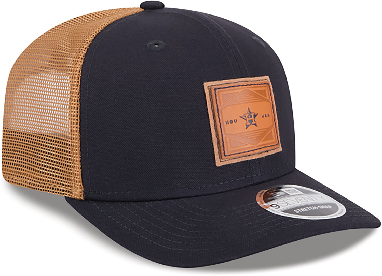 New Era Men's Houston Astros Debossed Logo 9SEVENTY Cap  - view number 3