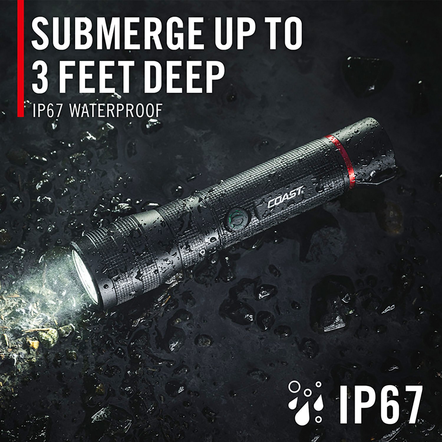 Coast G60R 1000 Lumen USB-C Rechargeable LED Flashlight, 2-Pack                                                                  - view number 7