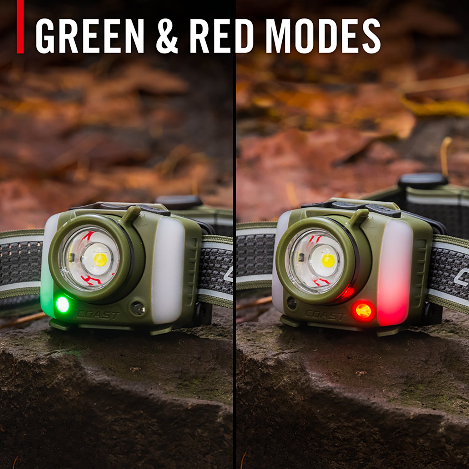 Coast FL95R 1250 Lumen Tri Color LED Rechargeable Headlamp                                                                       - view number 7