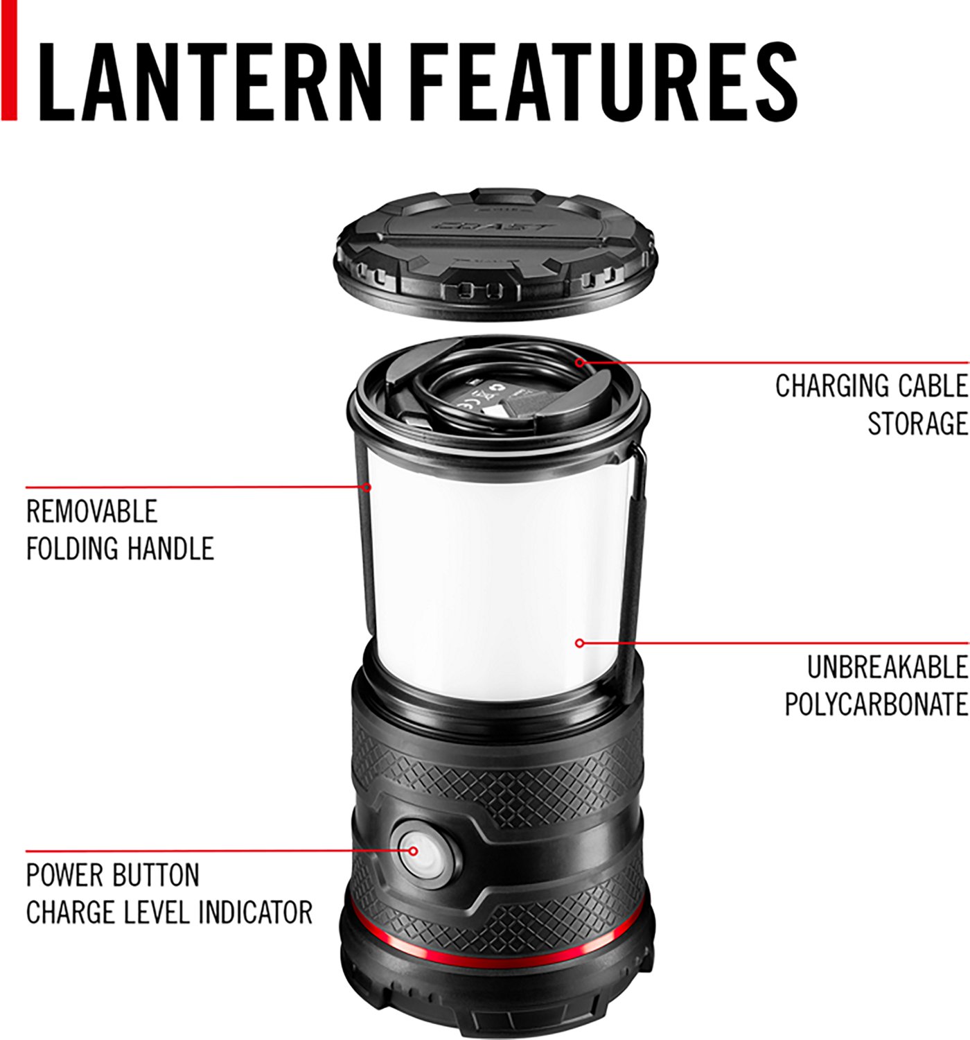 Coast EAL30R 1000 Lumen USB-C Rechargeable LED Lantern                                                                           - view number 7