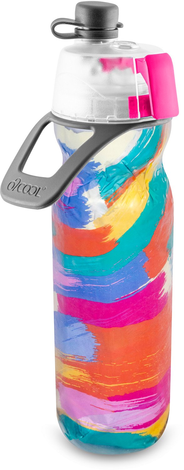 O2 COOL Girl Mist N Sip Brushstrokes 20 oz Water Bottle - view number 3