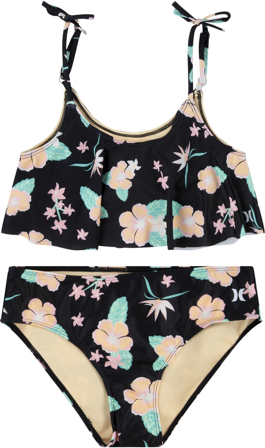 Hurley Girls' 2-Piece Bikini Swim Set - view number 4