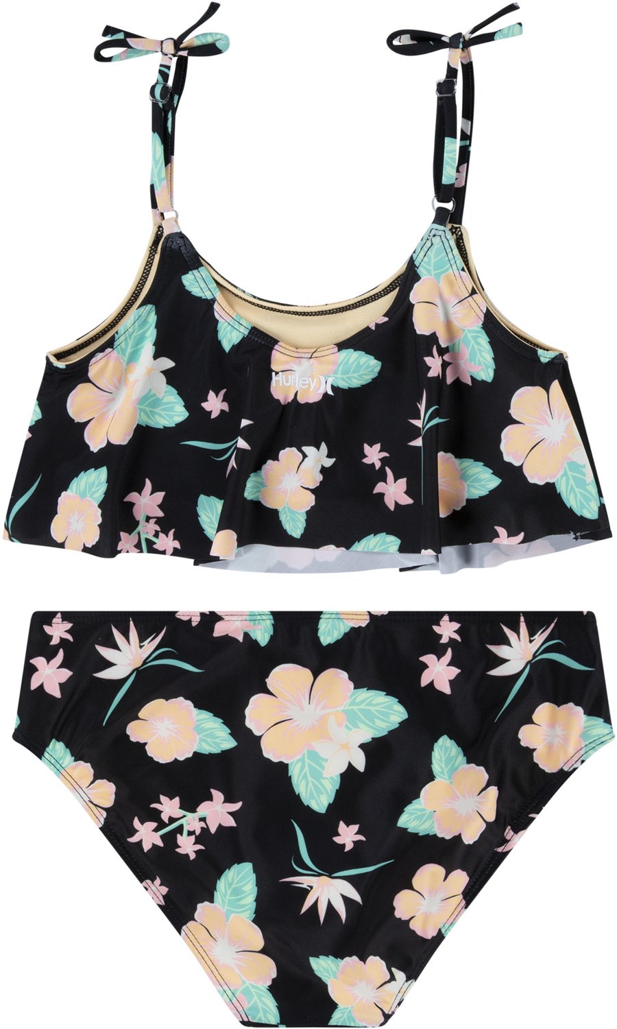 Hurley Girls' 2-Piece Bikini Swim Set - view number 5