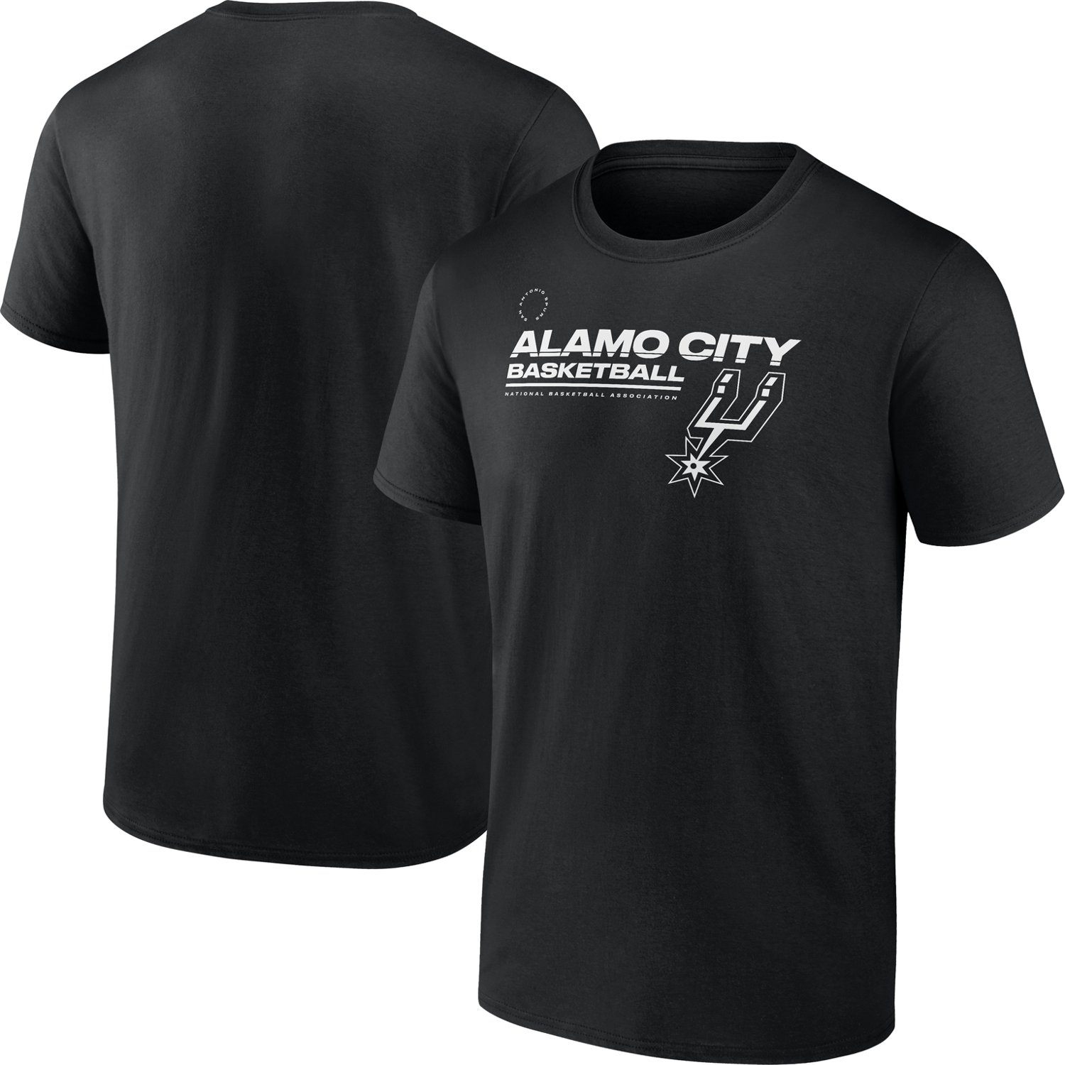 Fanatics Men's San Antonio Spurs Steadfast Effort Short Sleeve T-shirt - view number 4