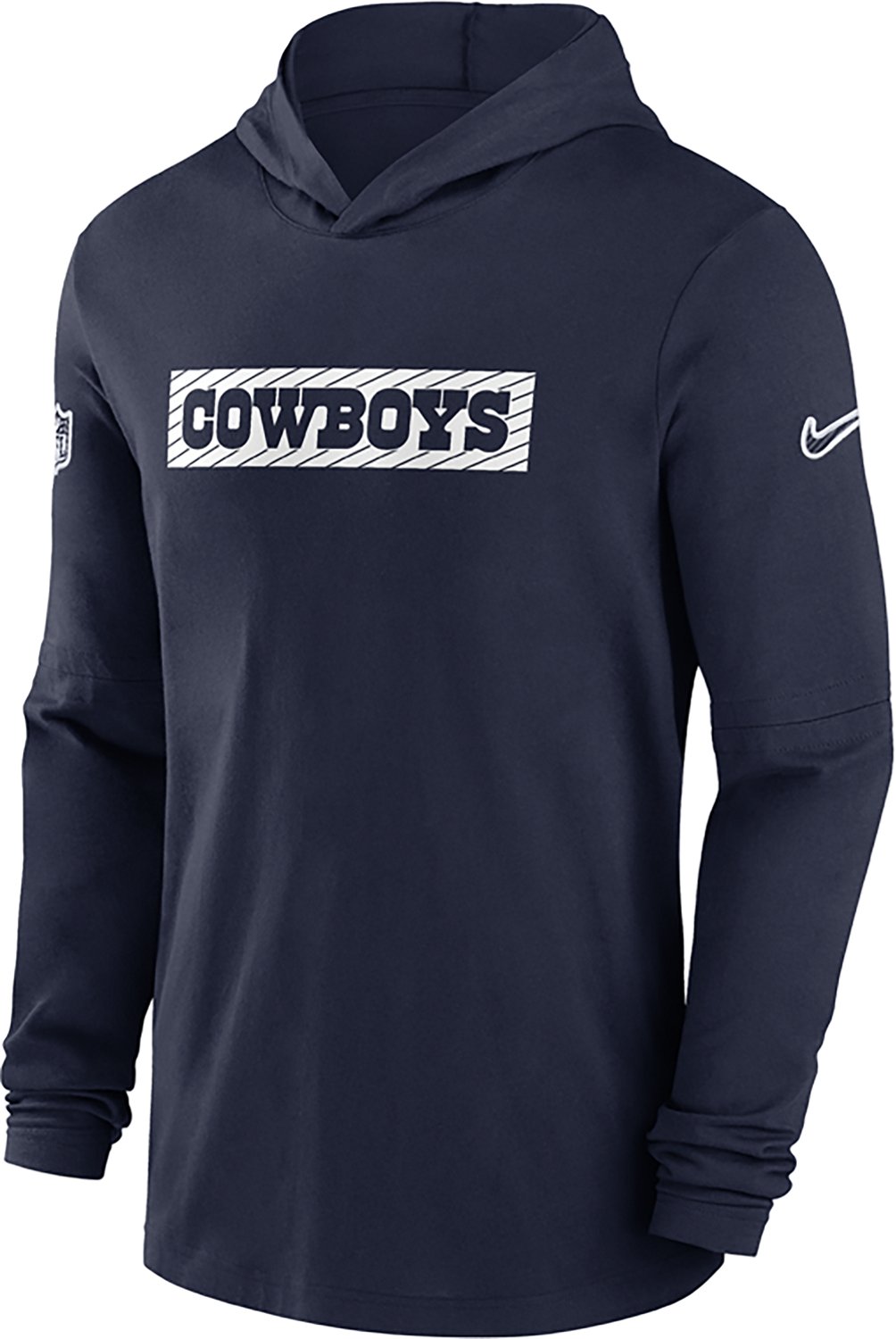 Nike Men's Dallas Cowboys Lightweight Hoodie - view number 2