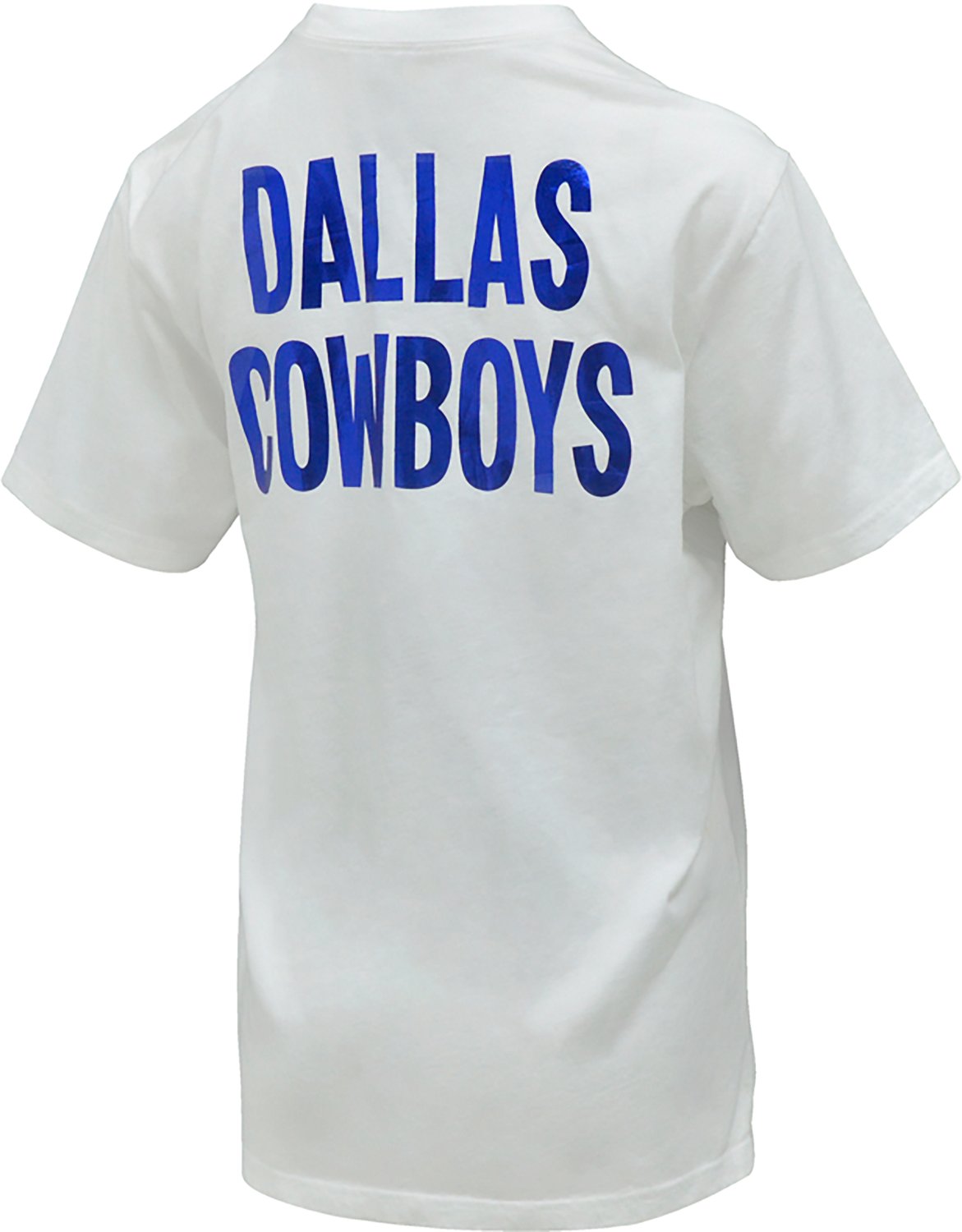Lauren James Women's Dallas Cowboys Foil Short Sleeve T-shirt - view number 4