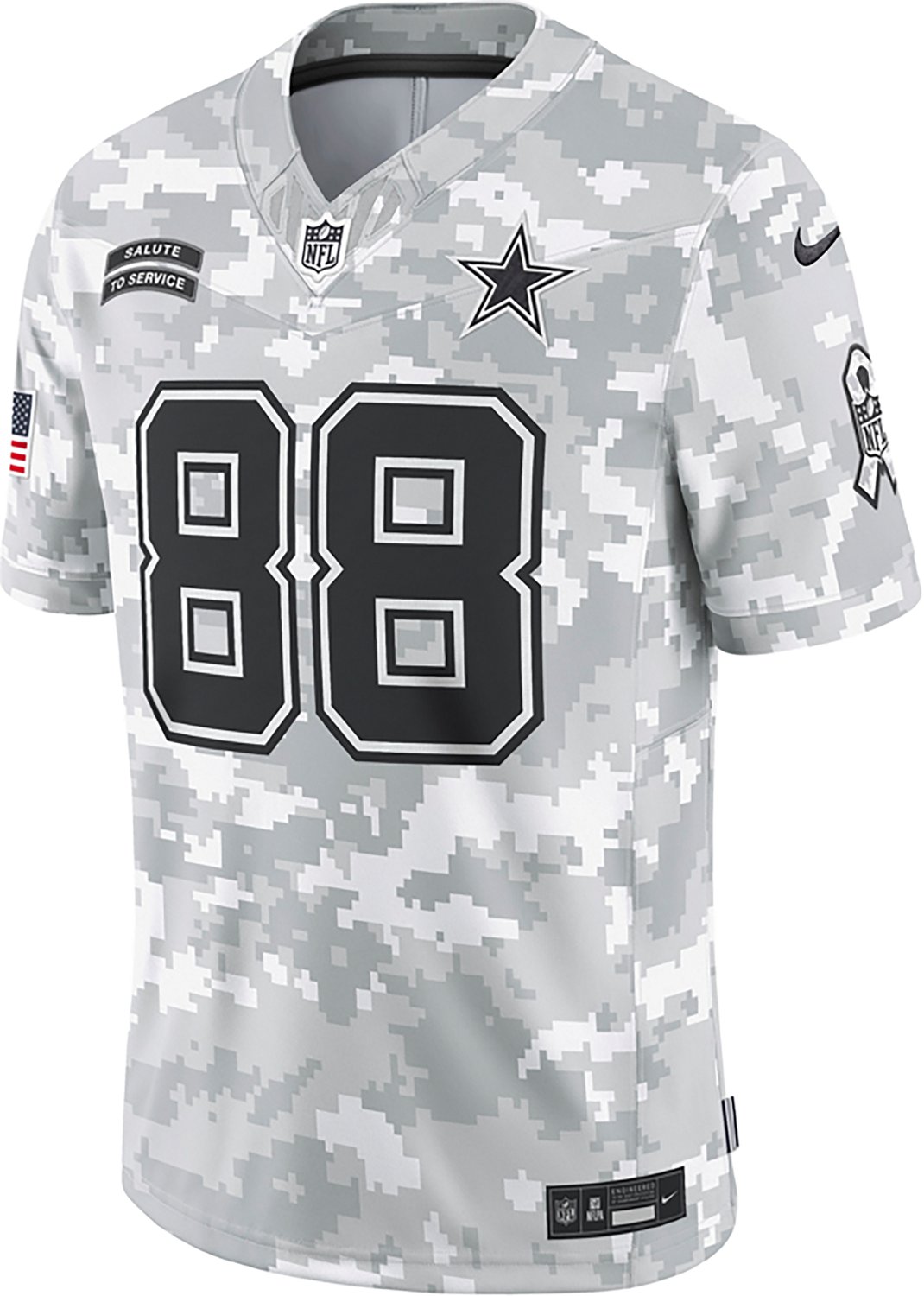 Nike Men's Dallas Cowboys CeeDee Lamb Salute to Service Limited Jersey - view number 2