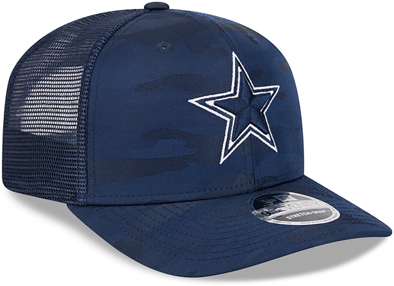 New Era Men's Dallas Cowboys Camo Trucker 970 Cap                                                                                - view number 3