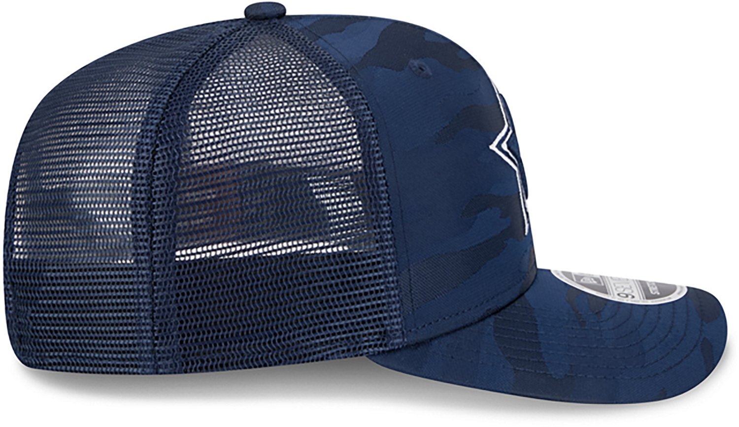 New Era Men's Dallas Cowboys Camo Trucker 970 Cap                                                                                - view number 4