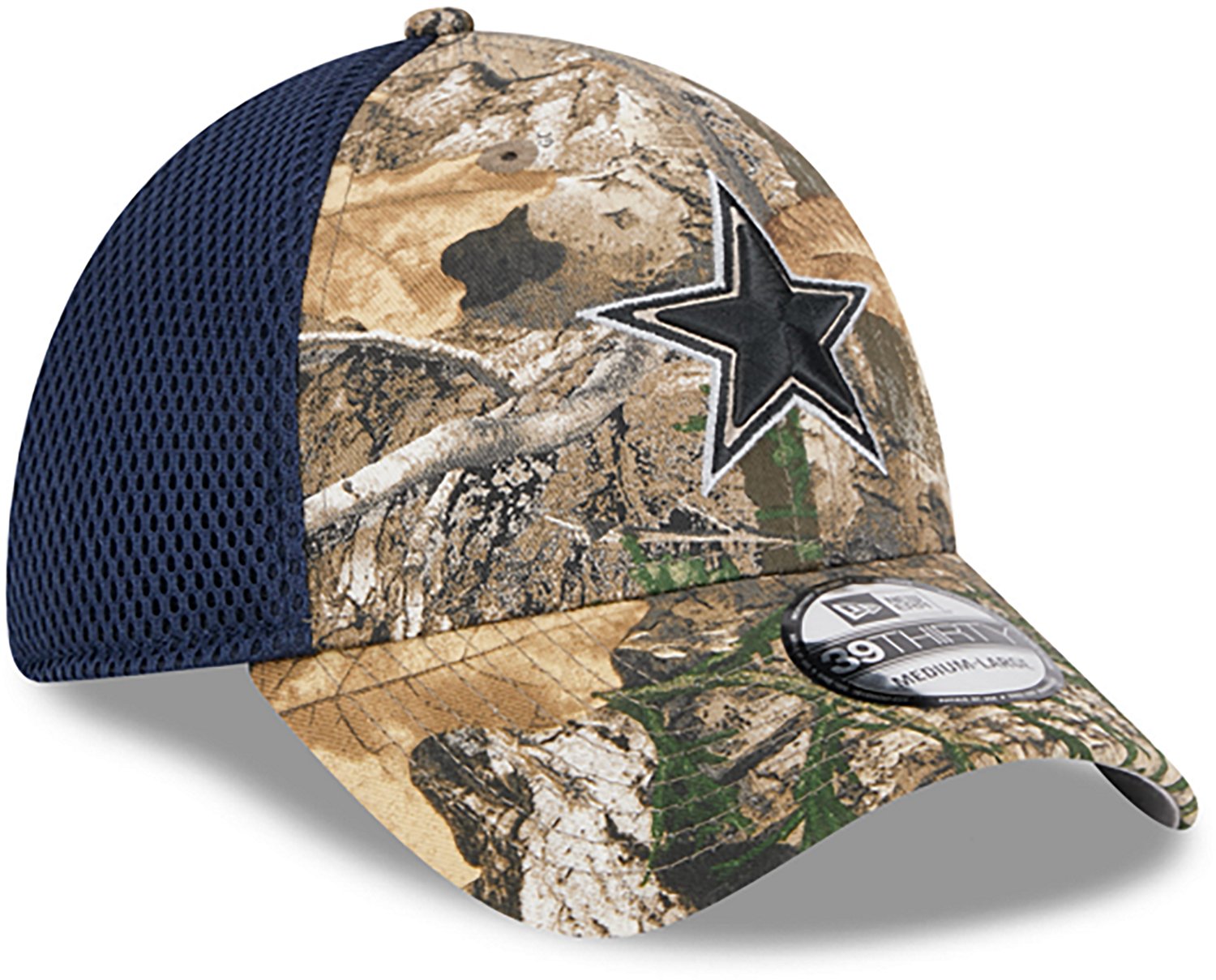 New Era Men's Dallas Cowboys 39THIRTY Camo Cap - view number 3