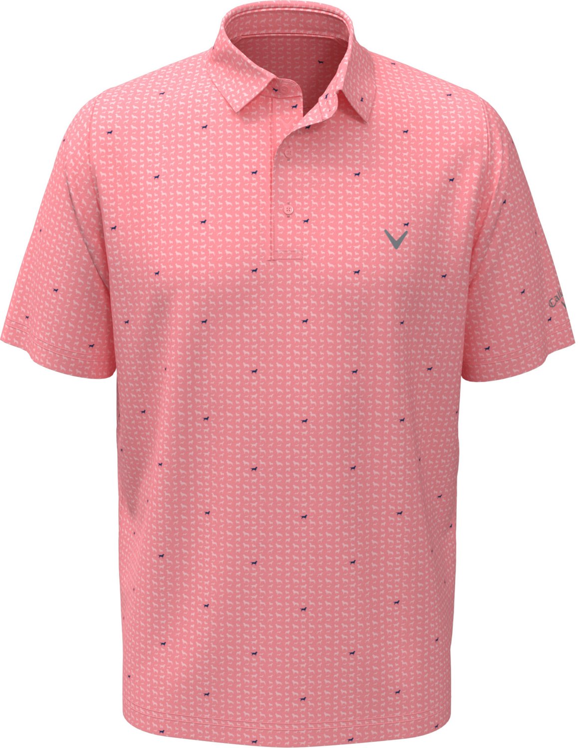 Callaway Men's Doggy Print Polo Shirt                                                                                            - view number 4