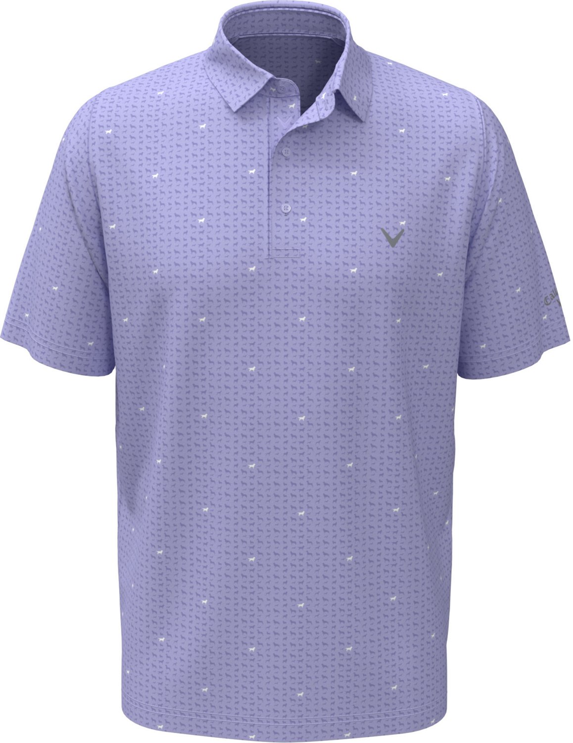 Callaway Men's Doggy Print Polo Shirt                                                                                            - view number 1