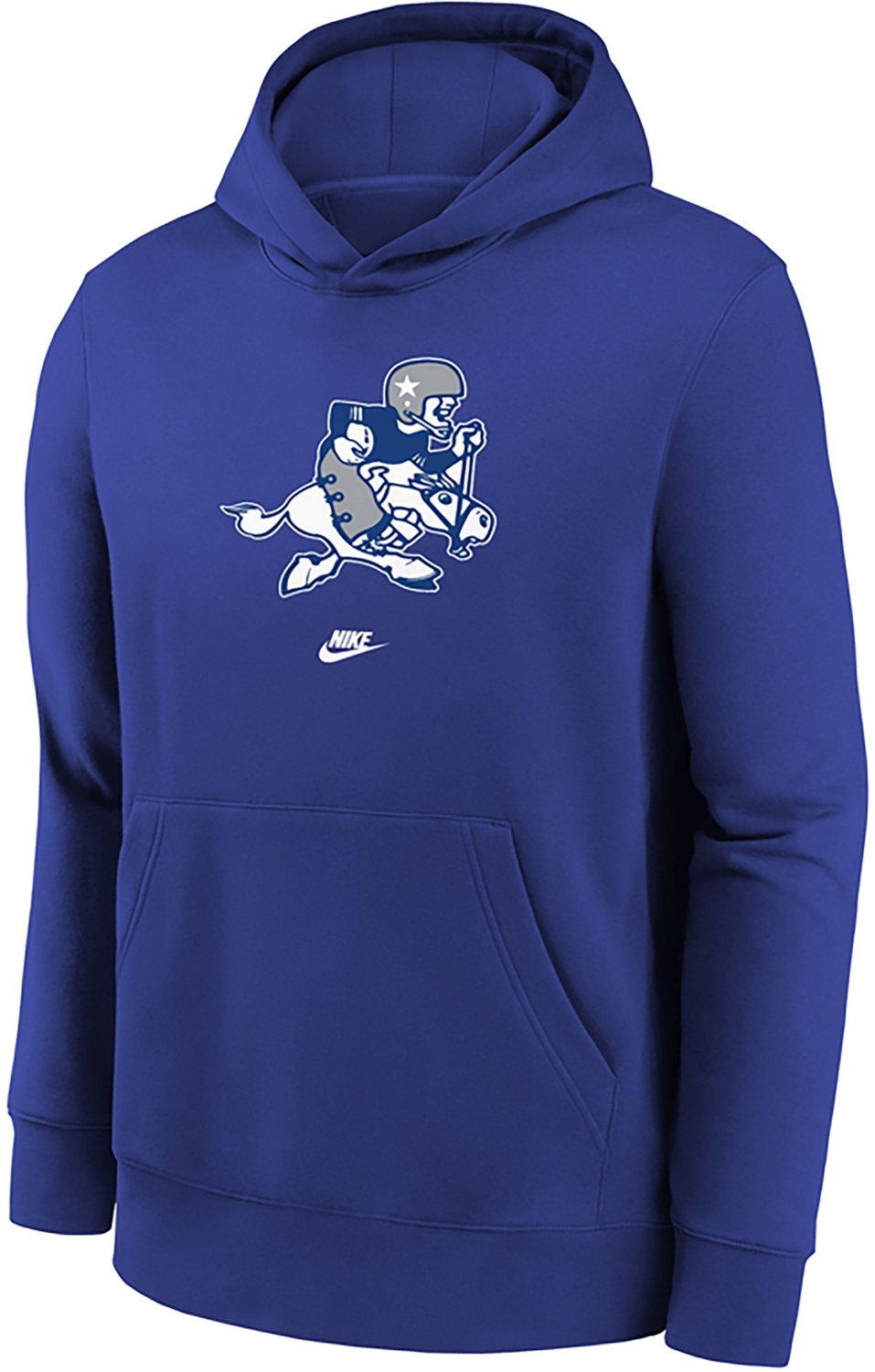 Nike Kids' Dallas Cowboys Club Fleece Logo Hoodie - view number 2