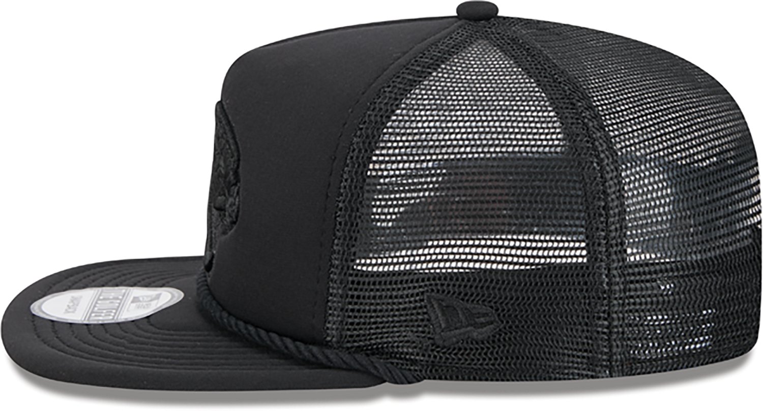 New Era Golfer Trucker Black on Black Jaguars Cap                                                                                - view number 5