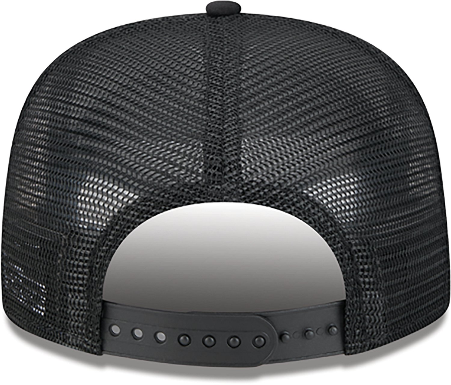New Era Golfer Trucker Black on Black Saints Cap - view number 7