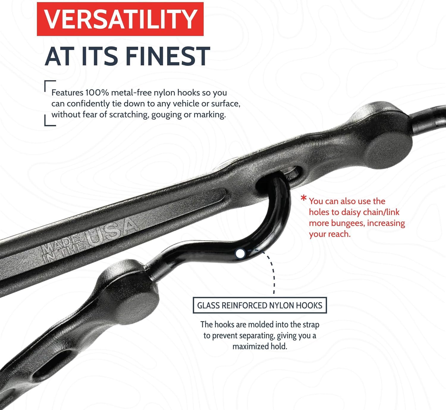 The Perfect Bungee 36 in Adjustable Bungee Straps 2-Pack - view number 5