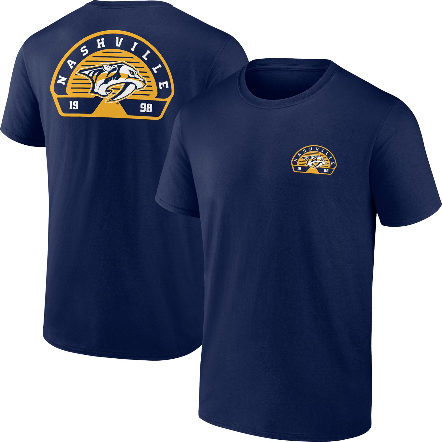 Fanatics Men's Predators Valor T-shirt - view number 3