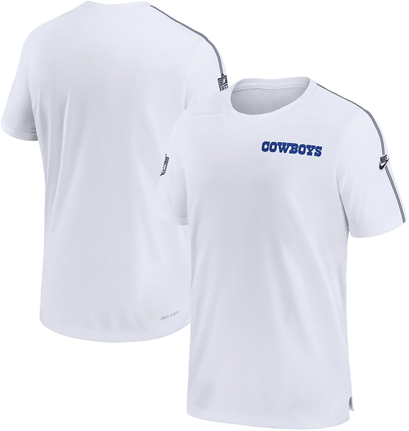 Nike Men's Dallas Cowboys Coach UV Alt Short Sleeve T-shirt - view number 1