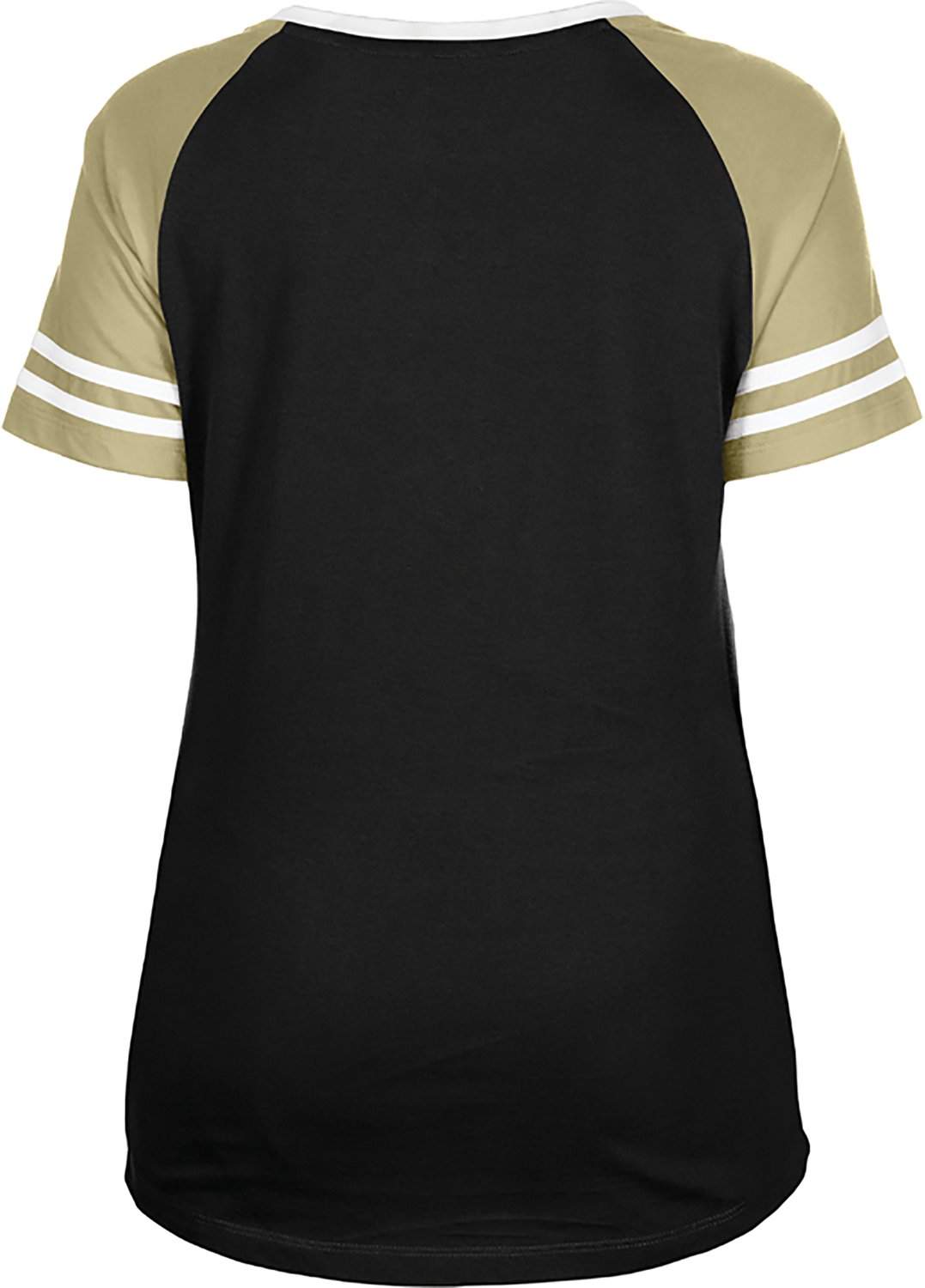 New Era Women's Saints Lace Scoop T-shirt                                                                                        - view number 2
