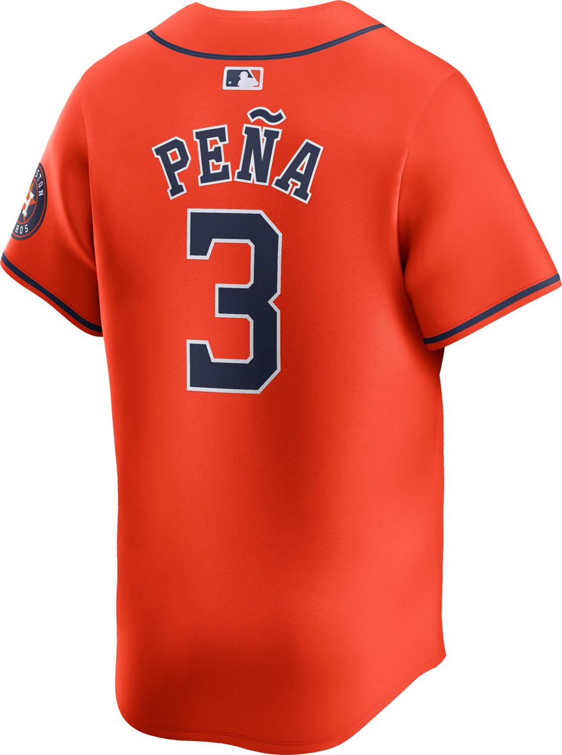 Nike Men's Houston Astros Jeremy Pena Limited Name and Number Alternate Jersey - view number 2