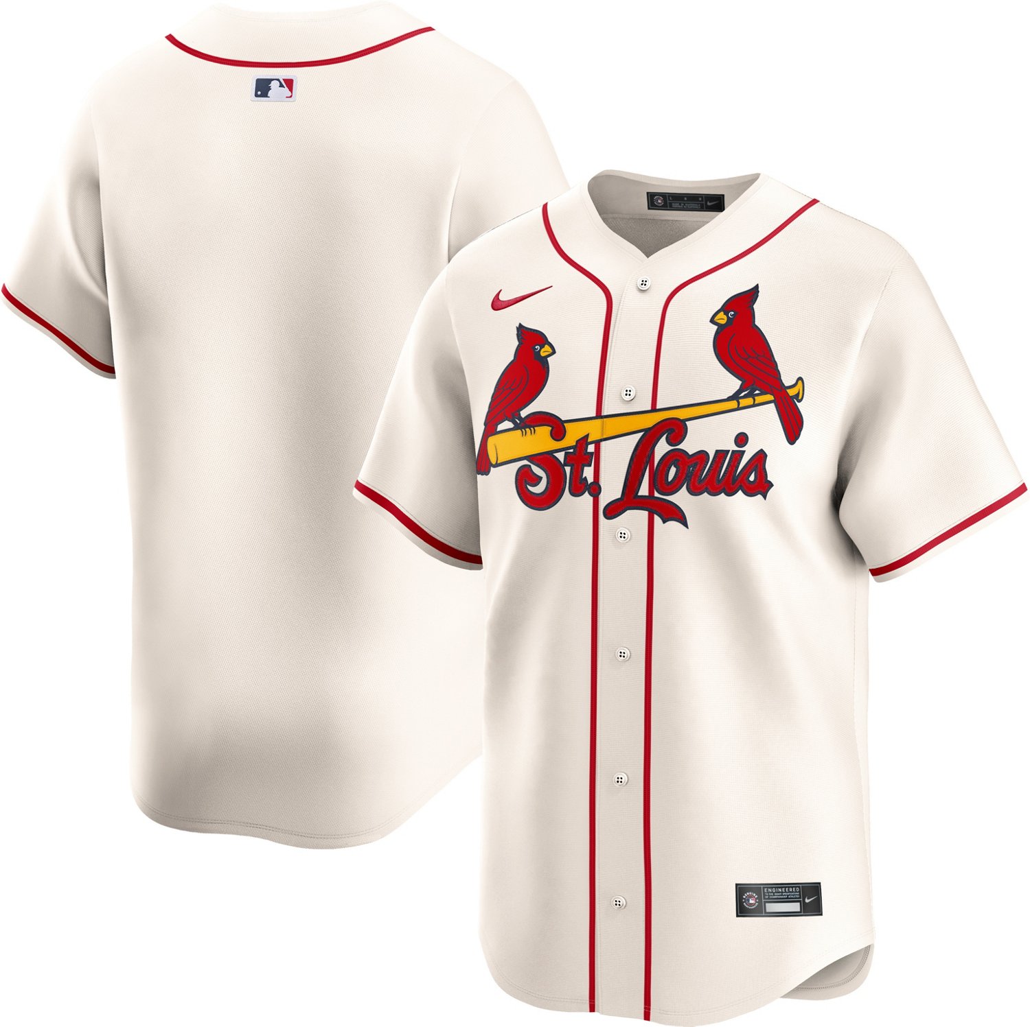 Nike Men's St. Louis Cardinals Alt2 Limited Jersey  - view number 3