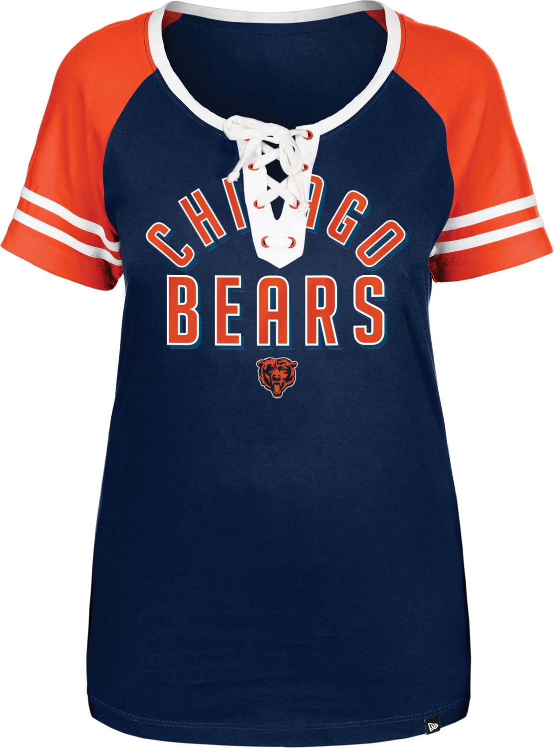 New Era Women's Bears Lace Scoop T-shirt
