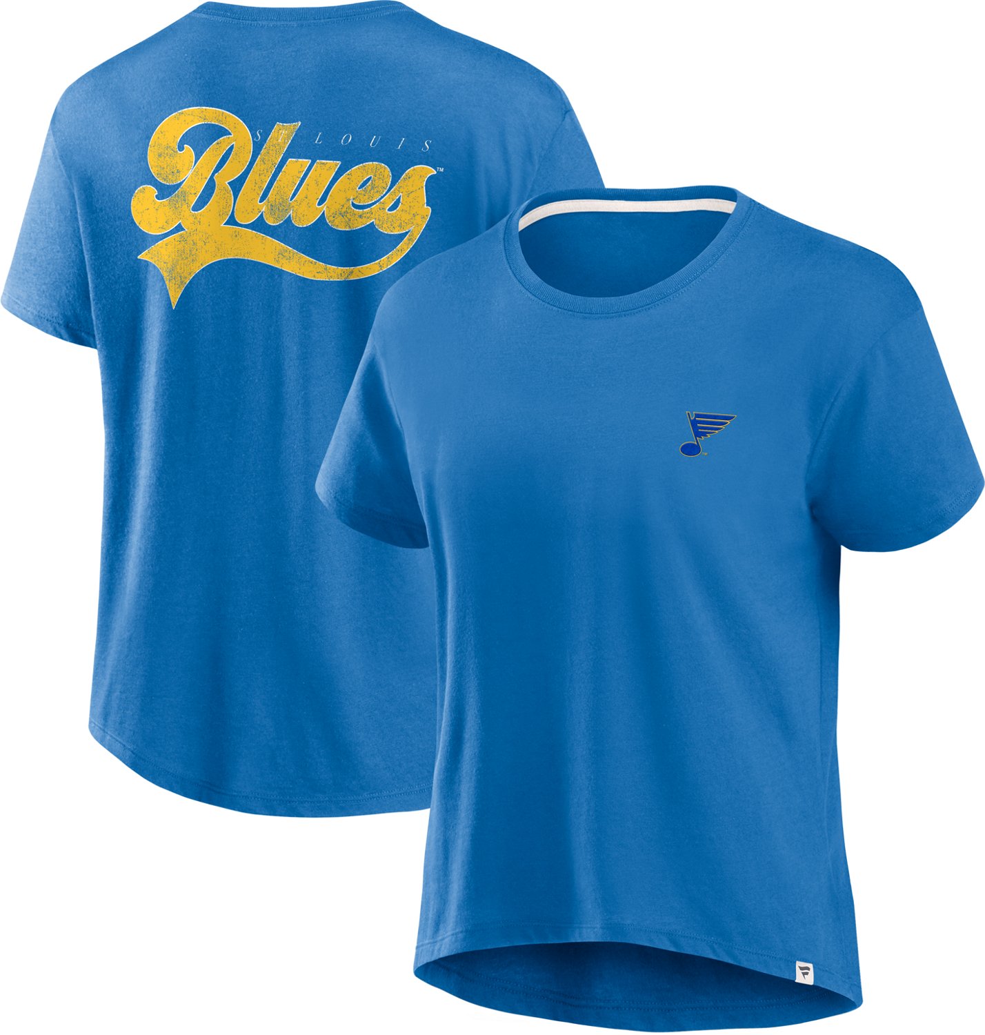 Fanatics Women's Blues Spirited T-shirt - view number 3