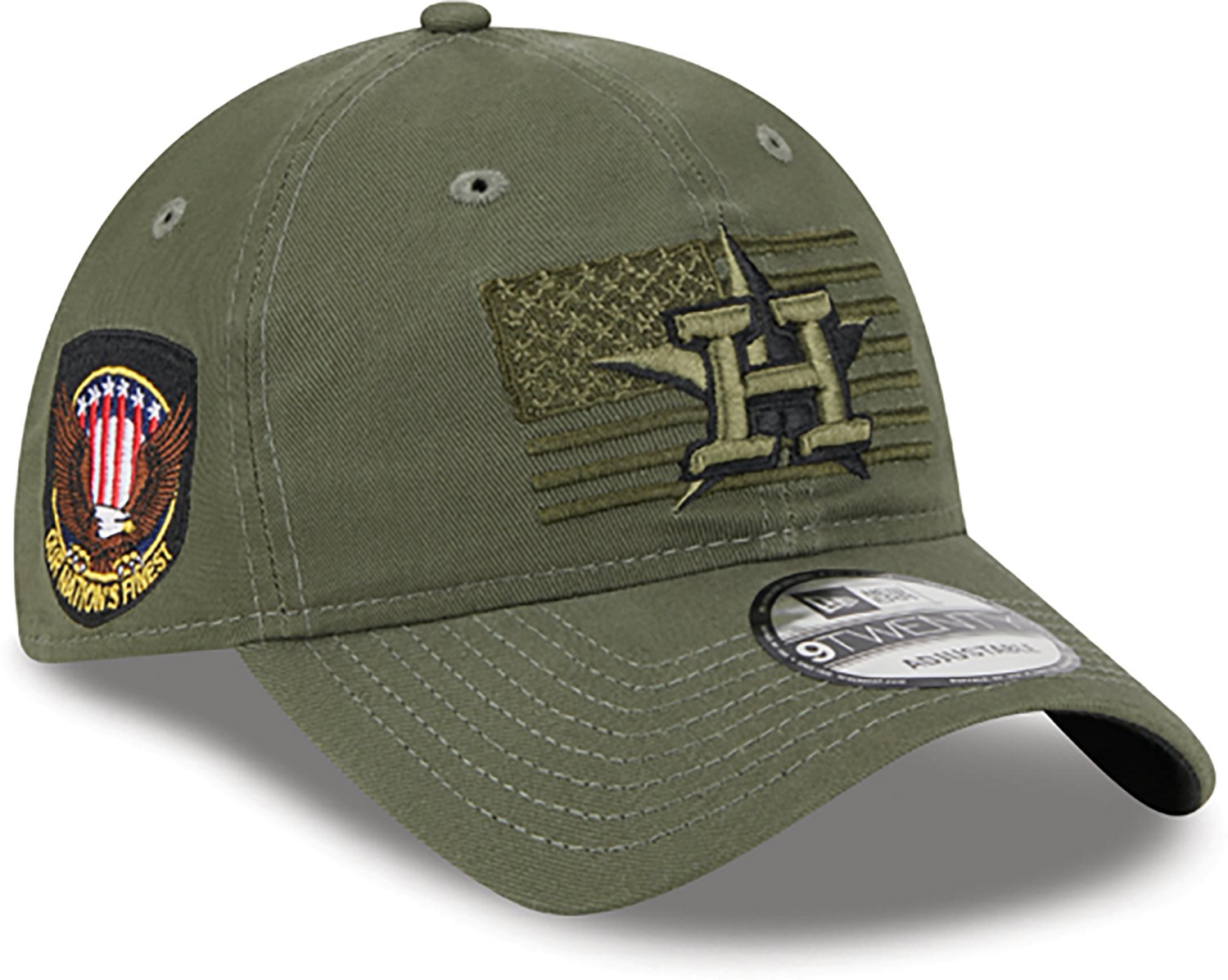 New Era Men's Kansas City Royals 23 MLB Armed Forces 9TWENTY Cap - view number 3