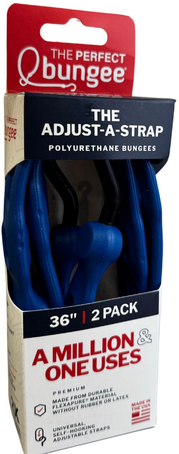 The Perfect Bungee 36 in Adjustable Bungee Straps 2-Pack