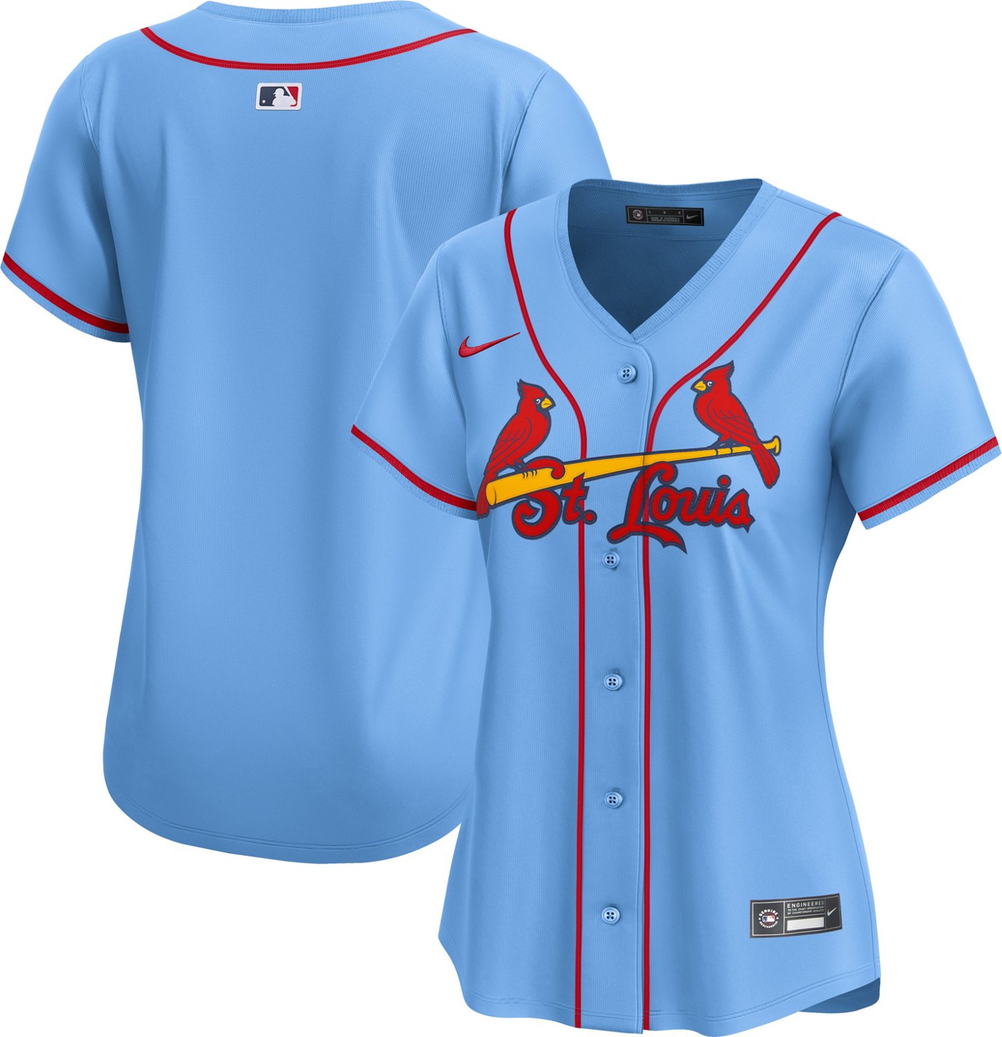 Nike Women's St. Louis Cardinals Alt1 Limited Jersey - view number 3