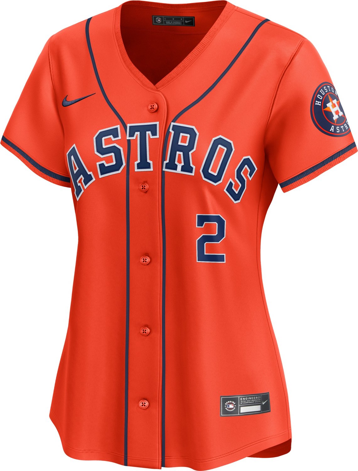 Nike Women's Houston Astros Alex Bregman Limited Name and