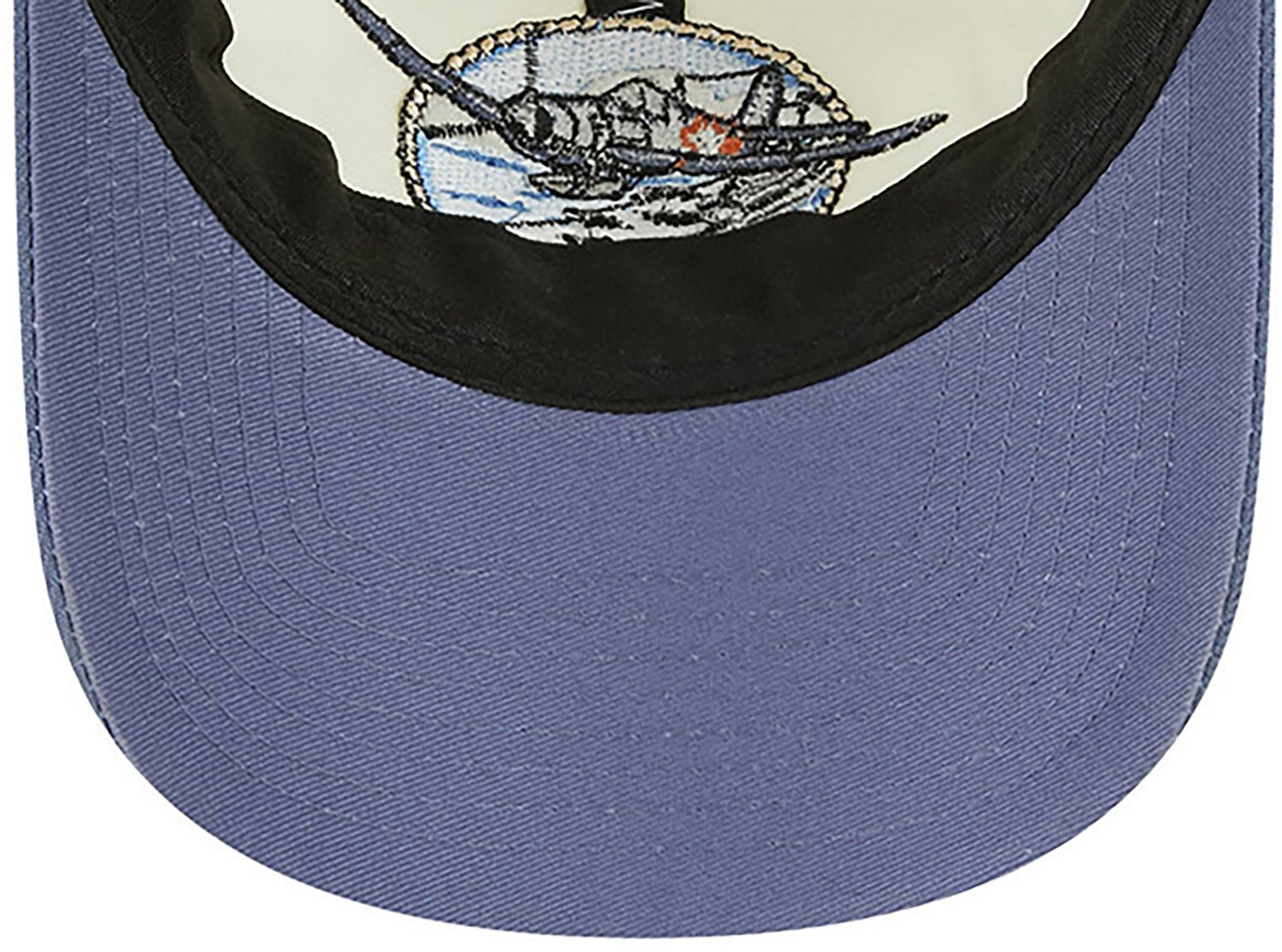 New Era Men's Corpus Christi Hooks '24 Theme Nights Blue Ghosts 9TWENTY Cap - view number 5