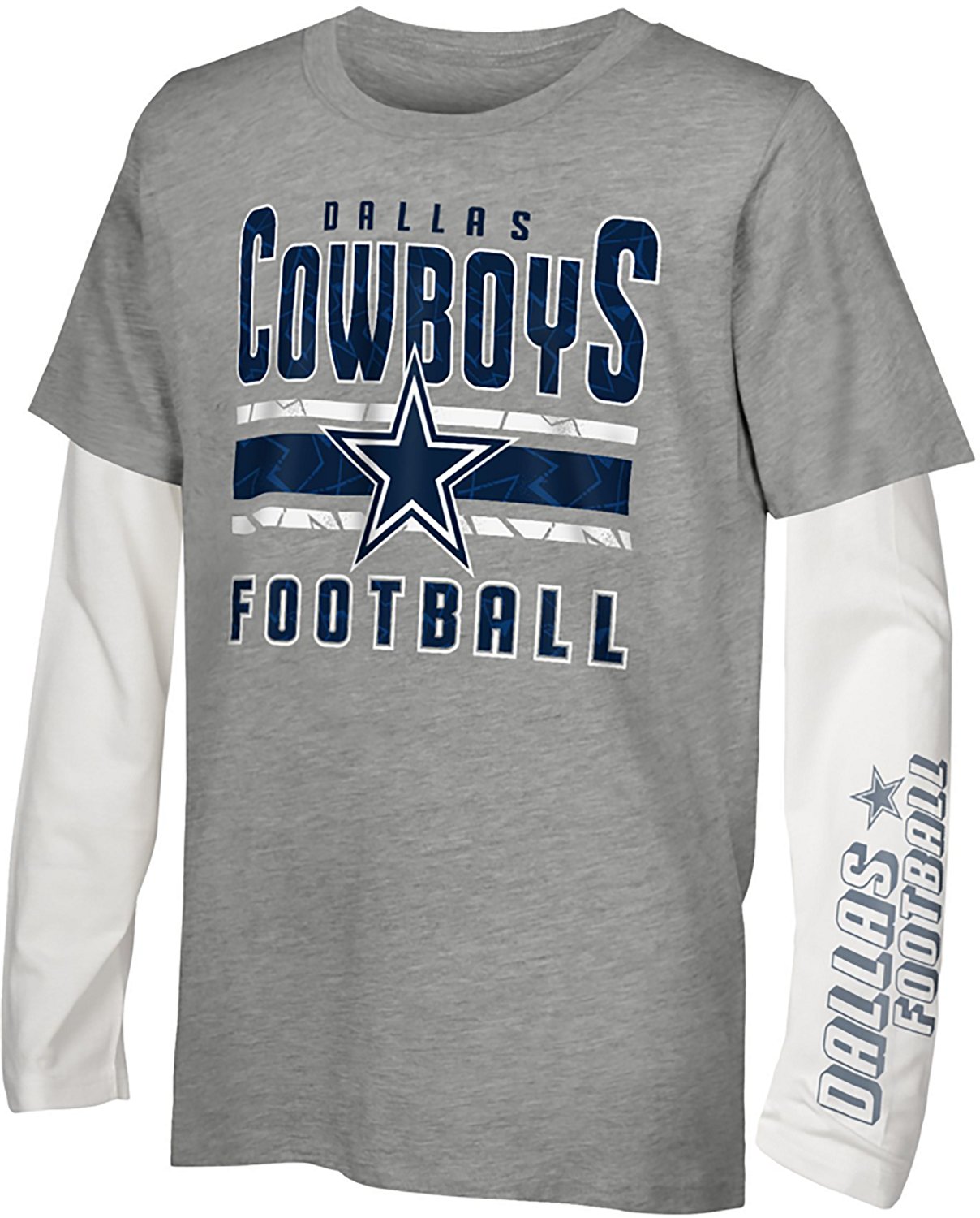 Outerstuff Boys' Cowboys Into the Mix 3-in-1 Combo T-shirt - view number 3
