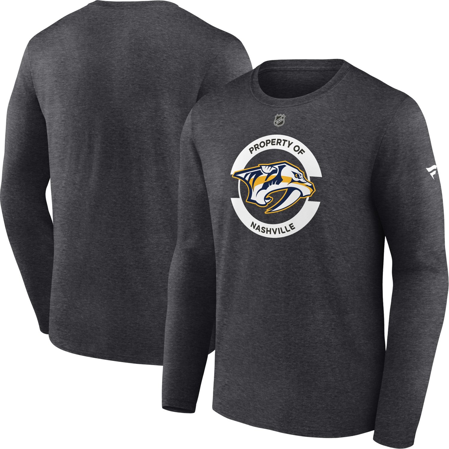 Fanatics Men's Predators AP Secondary Long Sleeve T-shirt - view number 3