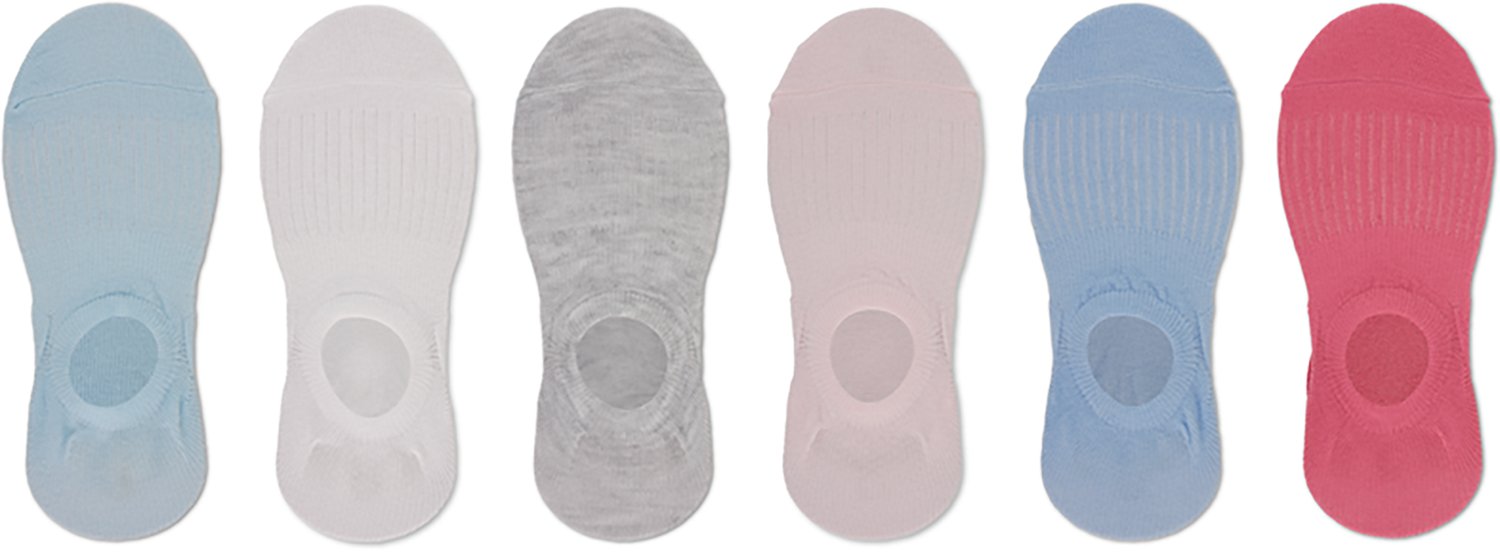 BCG Youth Rib Ya Later Footie Socks 6-Pack