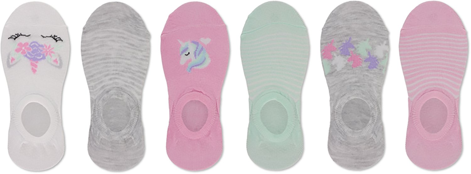 BCG Youth Uni-Can Do It Footie Socks 6-Pack