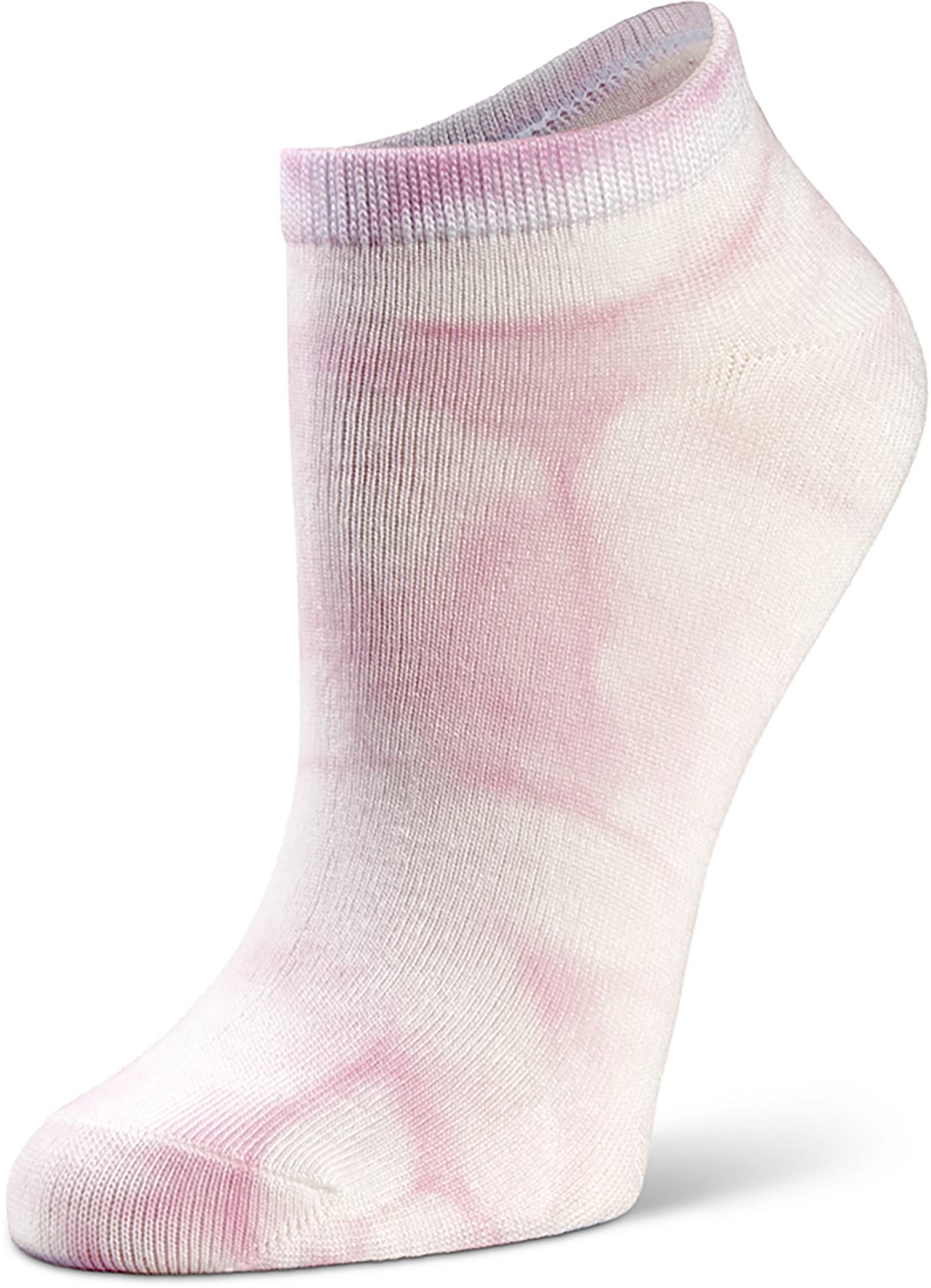 BCG Muted Tie-Dye No Show Socks 6-Pack - view number 2