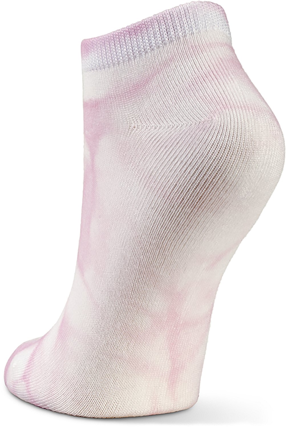 BCG Muted Tie-Dye No Show Socks 6-Pack - view number 3
