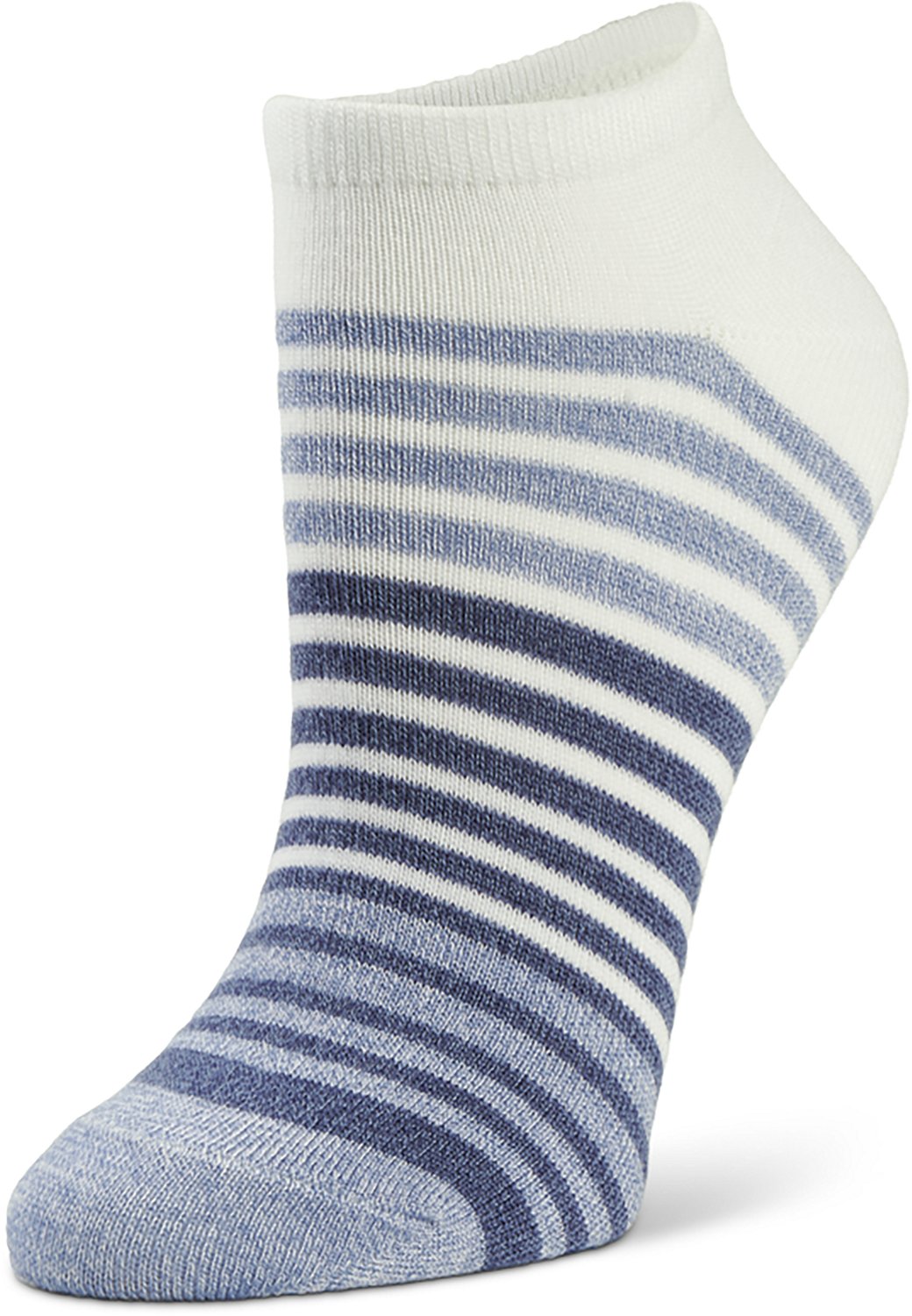 BCG Life of Stripes No Show Socks 6-Pack - view number 2