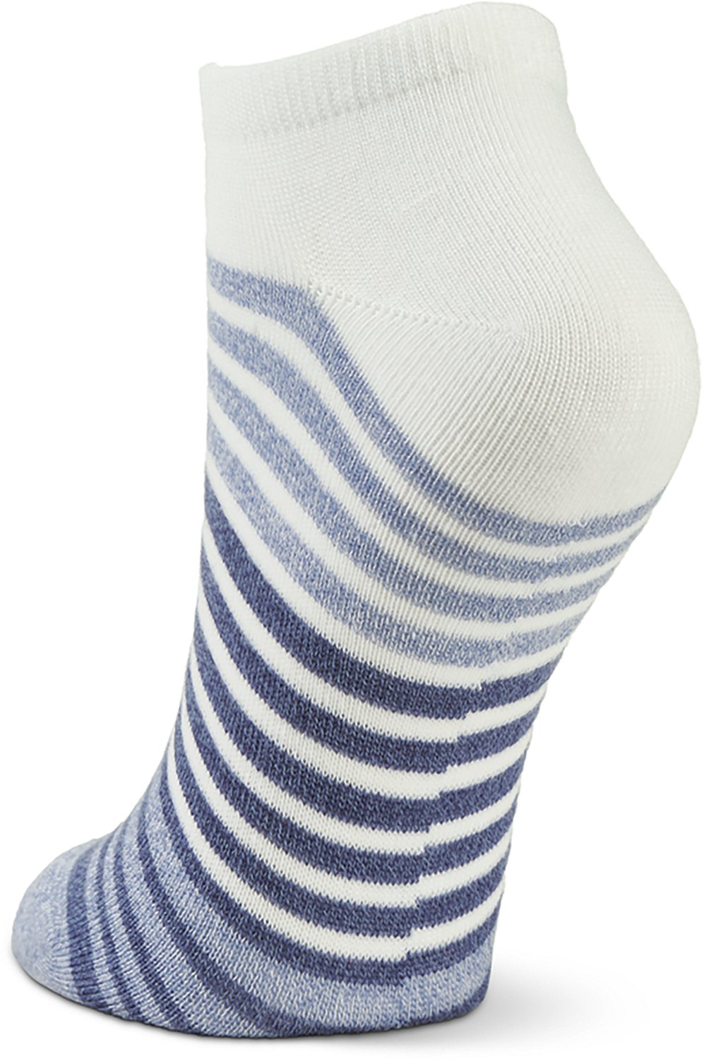 BCG Life of Stripes No Show Socks 6-Pack - view number 3
