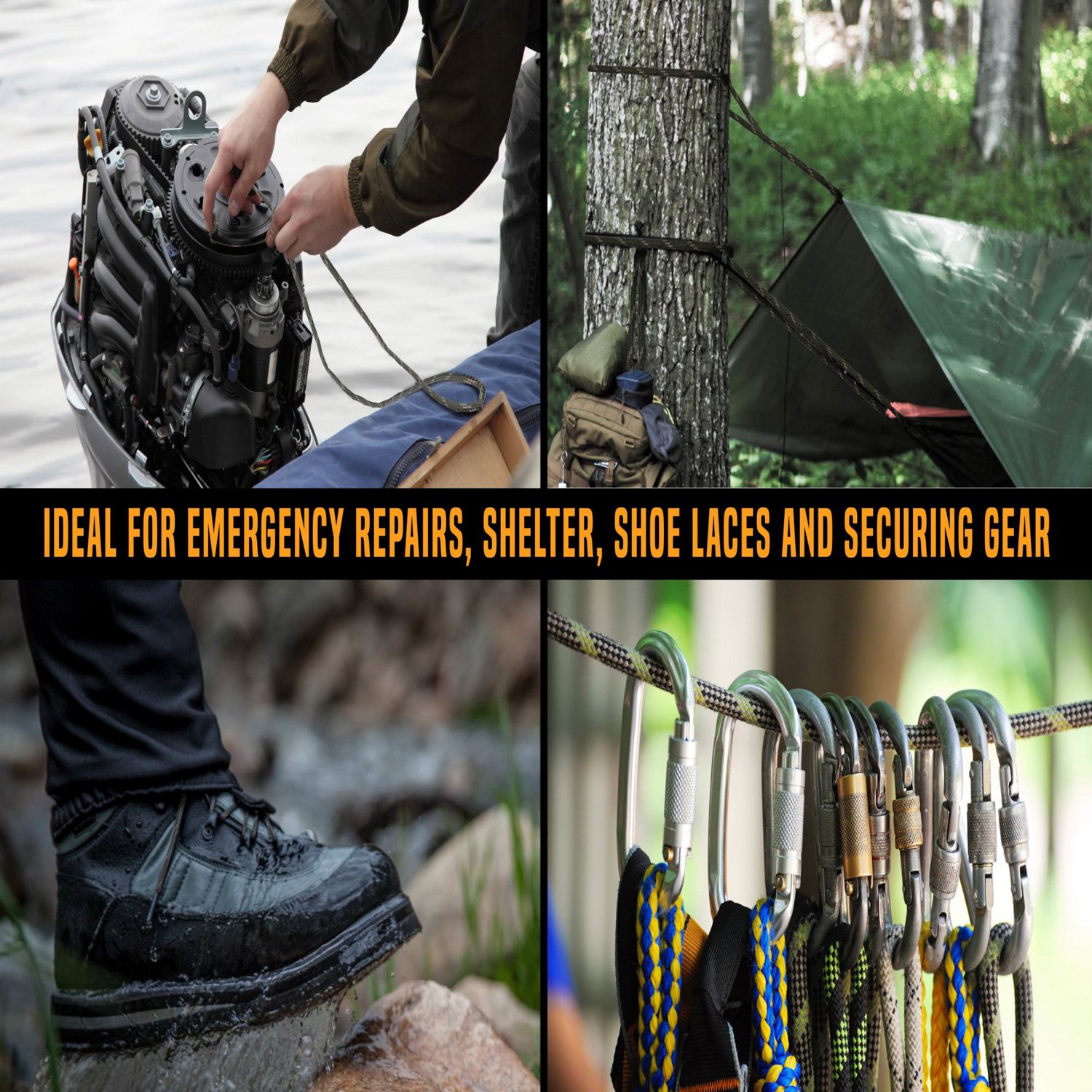 Vanish All-Around 50 ft Outdoor Rope