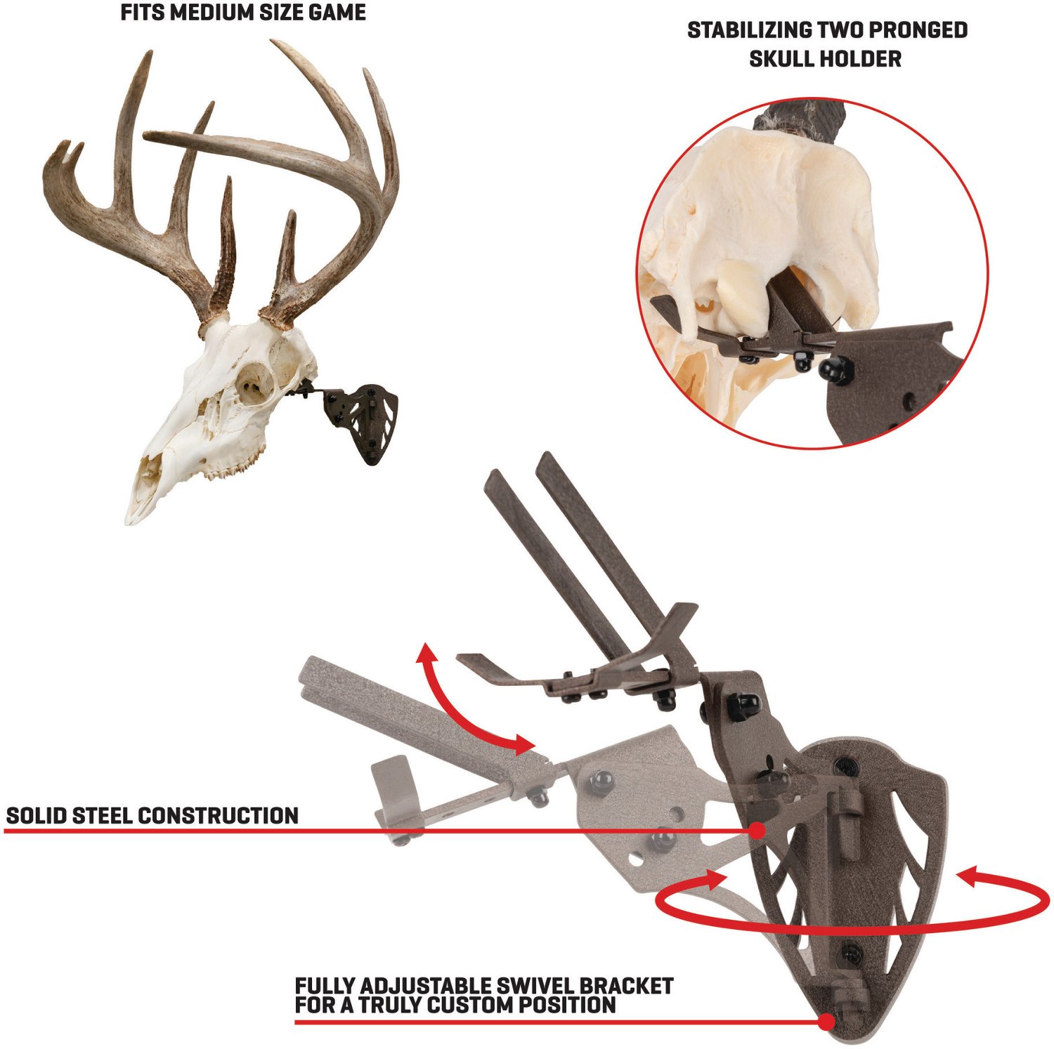 Allen Company EZ Mount Trophy Skull Hanger - view number 3