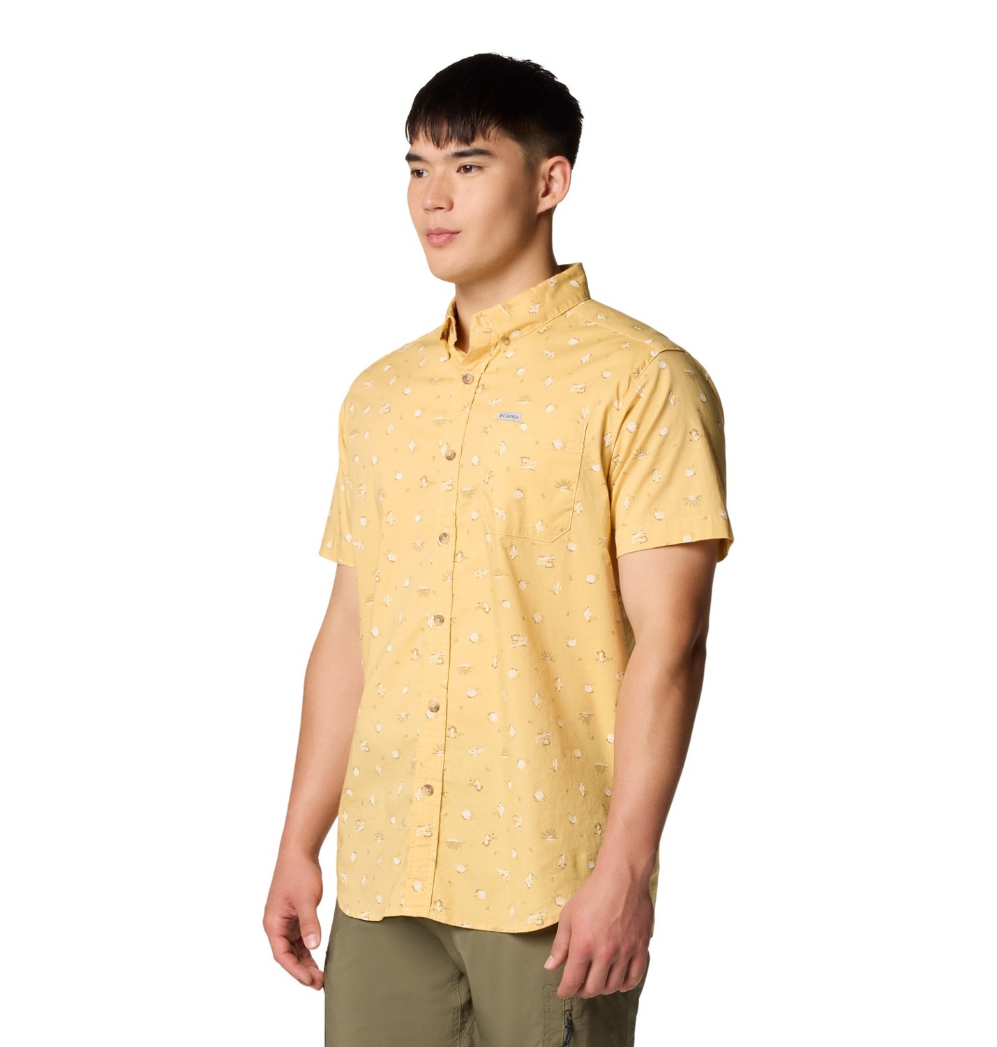 Columbia Sportswear Men's Rapid Rivers Printed Button Down Shirt - view number 4