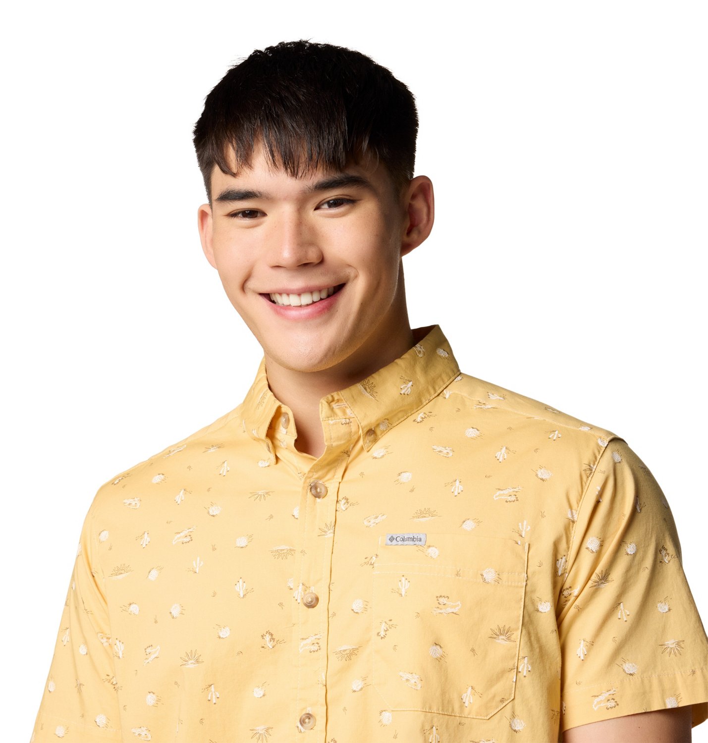 Columbia Sportswear Men's Rapid Rivers Printed Button Down Shirt - view number 5
