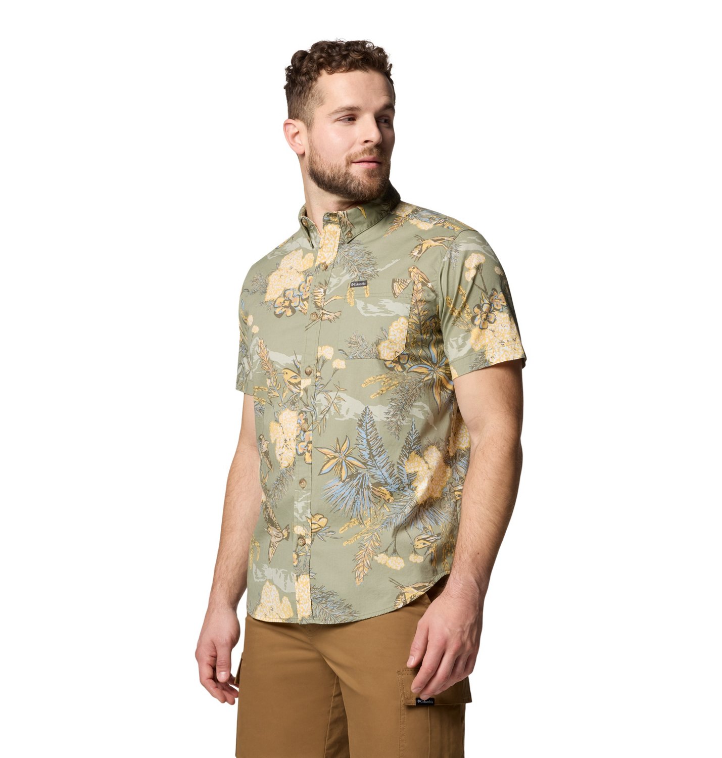 Columbia Sportswear Men's Rapid Rivers Printed Button Down Shirt - view number 4