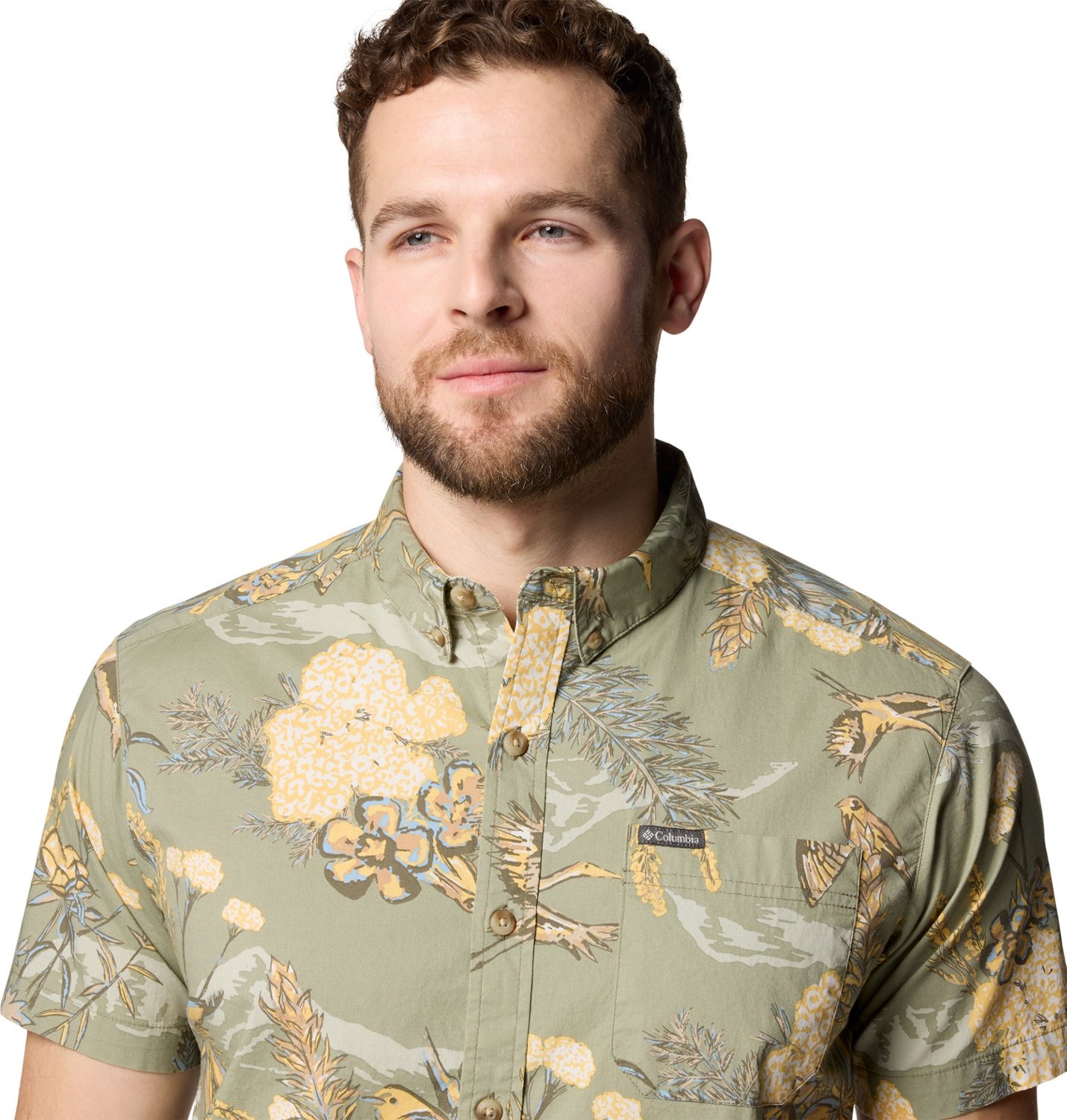 Columbia Sportswear Men's Rapid Rivers Printed Button Down Shirt - view number 5