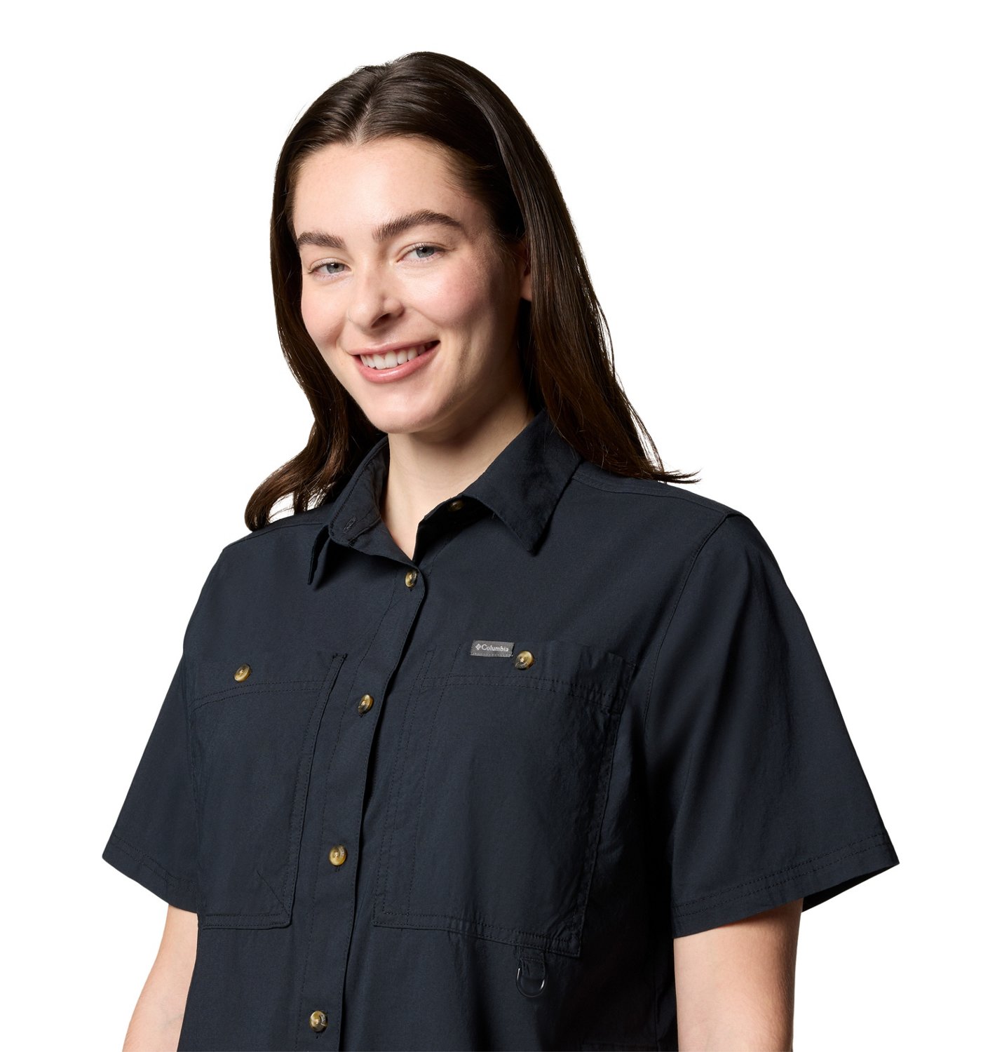 Columbia Sportswear Women's Brea Falls Woven Short Sleeve Collared Shirt - view number 5