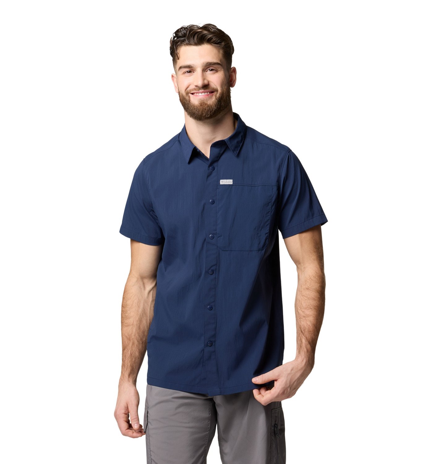 Columbia Sportswear Men's Sage Peak Woven Short Sleeve Shirt - view number 6